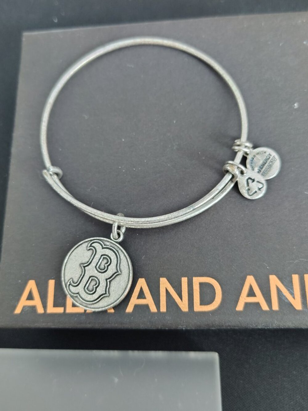 B Boston Red Sox Alex & Ani Bangle #849